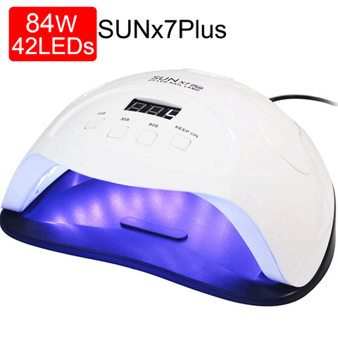 LNWPYH Nail Dryer 84/54/24W UV Lamp LED Nail Lamp For All Gels Polish Curing Lamp Phototherapy Machine Fast Drying ► Photo 1/6