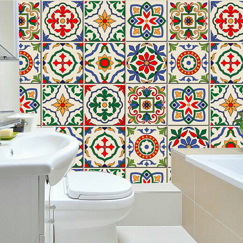 History Review On Moroccan, Sticker Wall Tiles For Bathroom