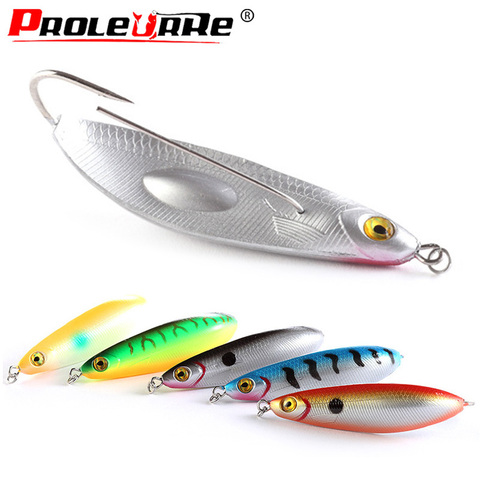 1Pcs Quality Minnow Spoon Baits Freshwater Saltwater 8cm 20g Crankbait Artificial Hard Bait Wobblers Winter Ice Fishing Lure ► Photo 1/6