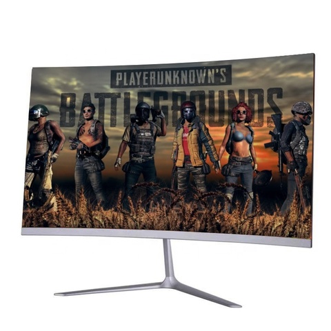 2022 New Ultra Thin 1K 2k 4k gaming monitor 24 27 32 inch IPS Panel LED Curved Frameless computer 144hz ► Photo 1/6