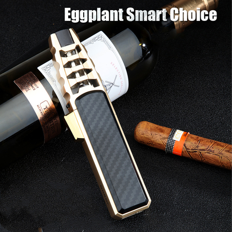 2022 New Pen Spray Gun Jet Butane Pipe Lighter Metal Gas Kitchen Welding Torch Turbo Windproof Cigar Lighter Gadgets For Men ► Photo 1/4