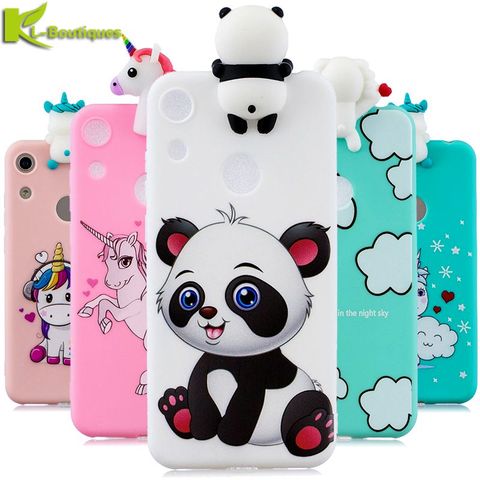For Case Huawei Honor 8A Case 3D Unicorn Panda Soft Silicone Cover na sFor Fundas Huawei Honor 8A 8 A JAT-LX1 Phone Case Etui ► Photo 1/6