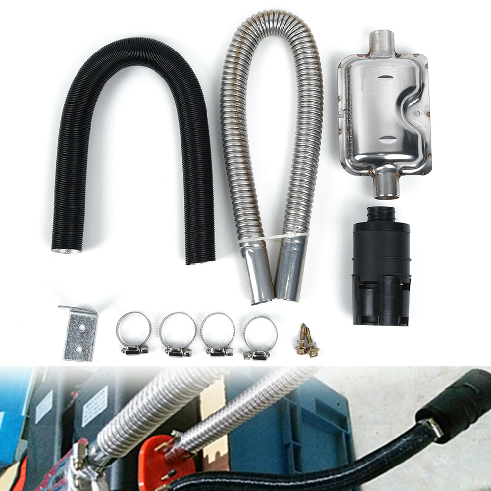 Diesel Parking Heater 24mm Exhaust Silencer 25mm Filter Heater Ducting Pipe Hose Line For Webasto/Eberspacher ► Photo 1/6