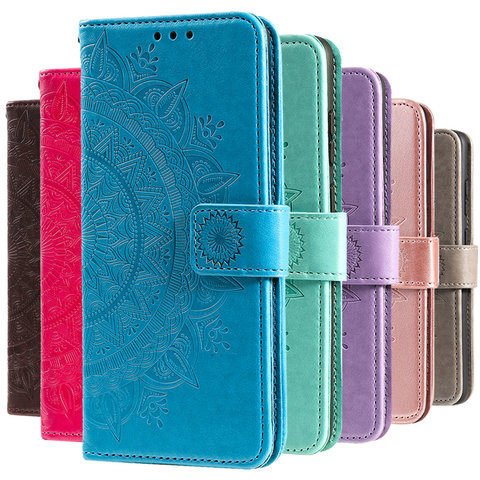 Redmi Note 9T 5G 2022 Flip Case Totem Emboss Leather 360 Protect for Xiaomi Redmi Note 9T Case Red Mi Note 9 T T9 Wallet Cover ► Photo 1/6