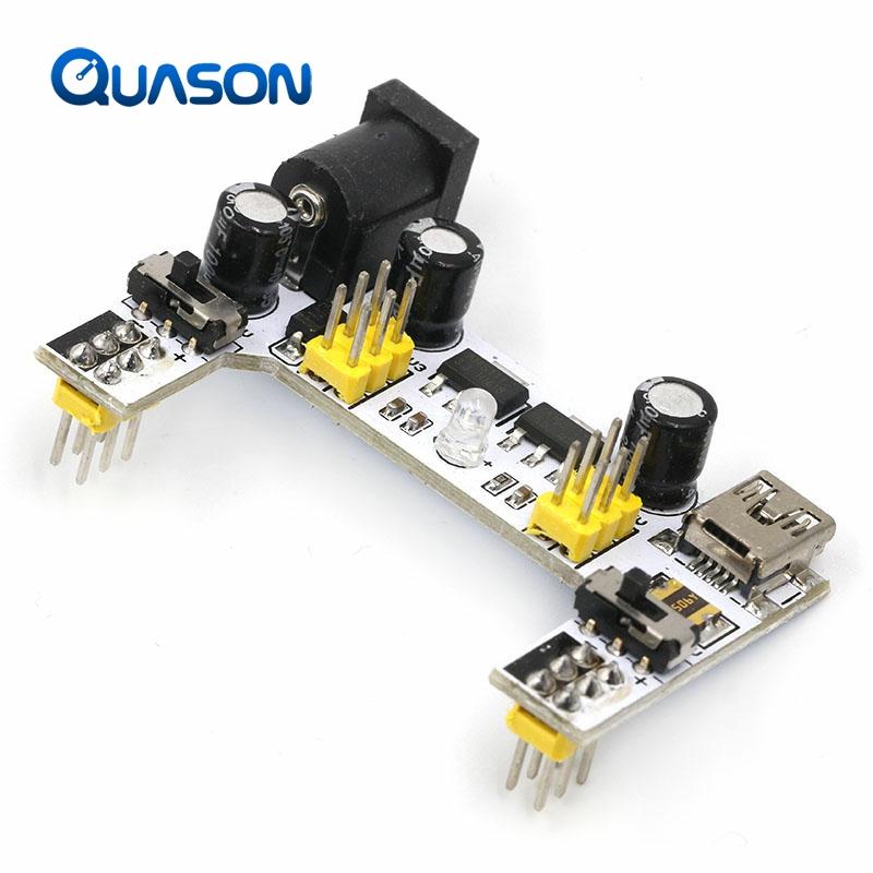 1PCS Breadboard Power Supply Module /mb102 white Breadboard Dedicated Power Module 2-way 3.3V 5V MB-102 Solderless Bread Board ► Photo 1/5