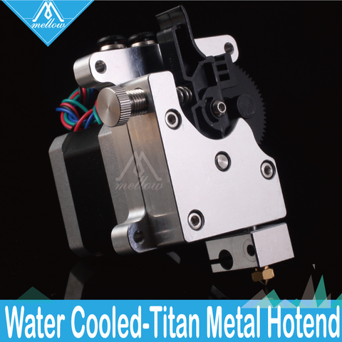 Mellow 3D printer parts Titan AQUA Water cooled Extruder for 1.75 MM Filament FDM Reprap MK8 J-head anet a8 cr-10 e3d V6 hotend ► Photo 1/6