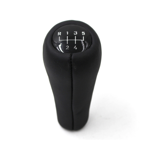 for BMW 1 3 5 6 Series 5 6 speed Black Genuine Leather Car Gear Shift Knob for BMW E30 E34 E36 E39 E46 E60 E63 E90 Automatic ► Photo 1/2