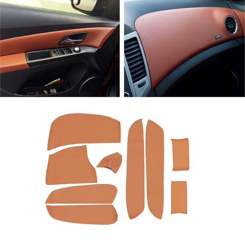 Soft Leather Door Armrest Cover For Chevrolet Cruze 2009 2010 2011 2012 2013 2014 2015 Car Center Dashboard Panel Cover Trim ► Photo 1/6