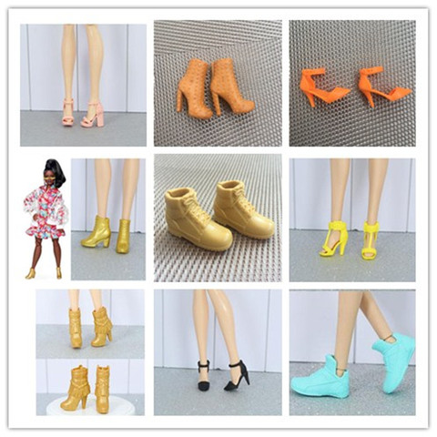 Original Princess Doll Shoes for 1/6 BABI/FR/IT Dolls Fashion Female Doll High-heels Casual Shoes Boots Dolls Accessories ► Photo 1/6