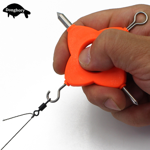 4 in 1 Multi Puller Tool Carp Fishing Line Knotting Knotless Knot Tool for Carp Rig D Rig Making Accessories Fishing Tackle Toos ► Photo 1/6