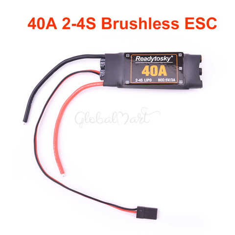 1PCS 40A 2-4S Brushless ESC Drone Airplanes Parts Accessories Speed Controller Motor RC Toys FPV Durable Quadcopter Helicopter ► Photo 1/5