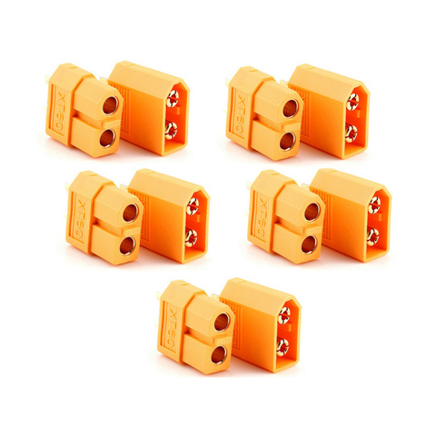 10/20pcs XT60 XT-60 Male Female Bullet Connectors Plugs For RC Lipo Battery (5/10 pair) Wholesale ► Photo 1/6