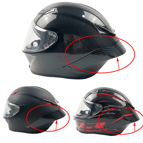 For AGV Pista GP RR corsa R GPR 70th anniversary Carbon look Motorcycle Rear trim helmet spoiler ► Photo 1/6
