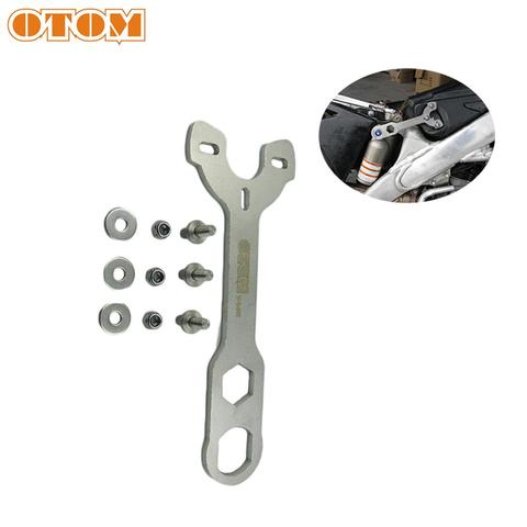 OTOM Motorcycle Adjustment Wrench Tool Rear Shock Absorber Oil Seal Seat Remove Spanner Universal For Quad Bike ATV Dirt Bike ► Photo 1/6