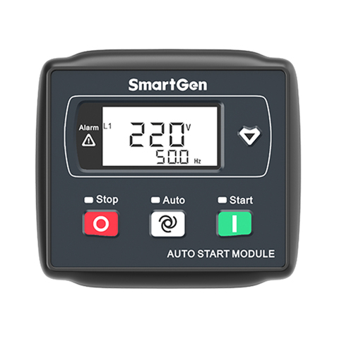 Smartgen HGM1790N genset controller started and stopped manually ► Photo 1/1