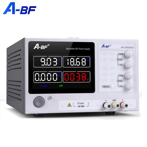 A-BF Switching Lab Power Supply Unit Color Screen Adjustable DC Stabilized Source High Precision 4 Digit Power Bench Source LED ► Photo 1/6