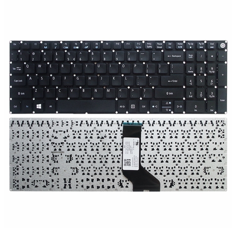 New RU keyboard FOR Acer Aspire 3 A315-21 A315-41 A315-31 A315-51 A315-53 Russian Keyboard black No backlight ► Photo 1/3