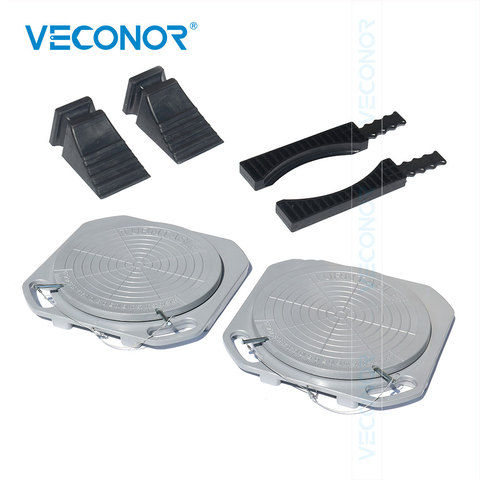 Veconor Wheel Alignment System Turnplates Car Light Truck Turn Tables Radius Plates With Scale 5 Ton Load Capacity ► Photo 1/6