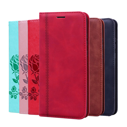 For Xiaomi Redmi Note 7 8 Pro 7A 8A 8T 6 Leather Flip Wallet Book Case For Red MI 9 9A 9 Lite 9T 5 9S 10 F1 Note 4 4X Cover ► Photo 1/6