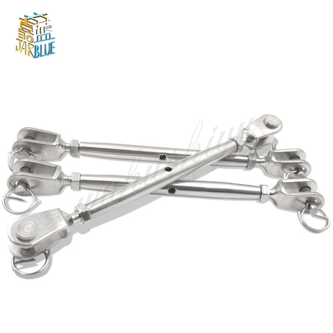 M5/m6/m8/m10/m12/m16/m20 Stainless Steel 304 Stainless Steel 304 Rigging Screw Closed Body Jaw/jaw Turnbuckle ► Photo 1/2