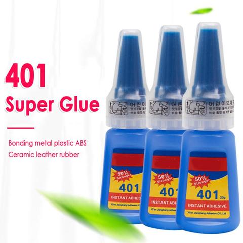 401 Rapid Fix Instant Fast Adhesive 20g Bottle Stronger Super Glue Multi-Purpose Handmade jewelry stone quick dry universal glue ► Photo 1/6