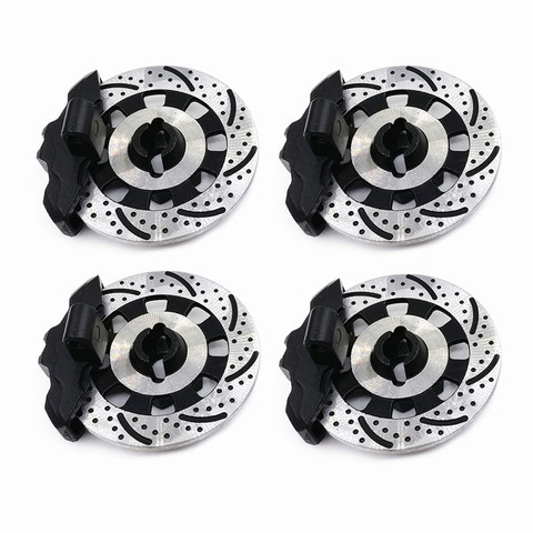 4 Pieces Unlimited Desert Racer (UDR) Adapter Aluminum Wheel Hex Hub Brake Disc + Caliper Disc OP For 1/7 Traxxas UDR ► Photo 1/6