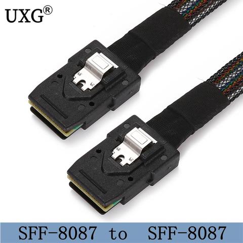 70cm Internal Mini SAS 36Pin SFF-8087 to Mini SAS 36pin SFF-8087 Server Hard Disk Raid Data Cable For Controller to Backplane ► Photo 1/5