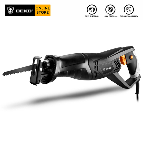 DEKO DKRS01 AC Multifunction Electric Reciprocating Saw Wood Metal Saws Cutting Tool Power Tool ► Photo 1/5