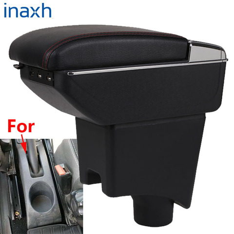 For Renault Sandero Armrest 2013 Retrofit parts dedicated Car Armrest box Center Storage box car accessories Interior 3USB ► Photo 1/6