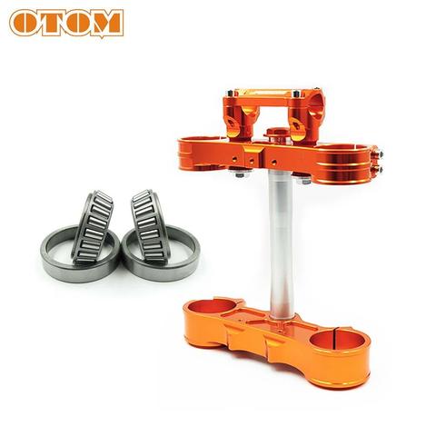 OTOM For KTM Motorcycle Triple Clamps Steering Stem And Clamp Riser Adaptor For SX EXC EXCF 125 150 200 250 300 400 450 500 525 ► Photo 1/6