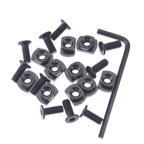 10Pcs Screw And Nut Replacement For MLOK Handguard Rail Sections Hunting ► Photo 1/6