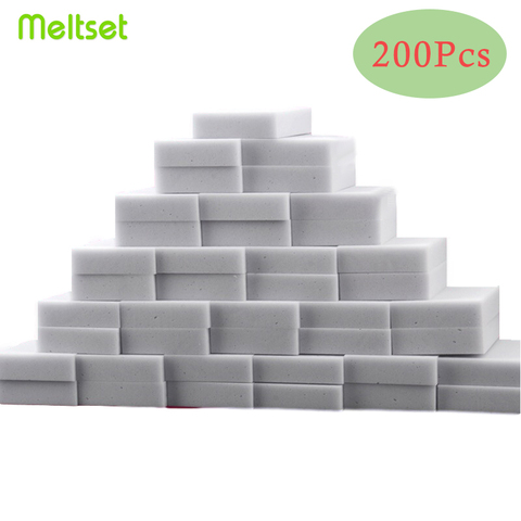 200pcs/lot Gray Magic Melamine Sponge Cleaning Eraser Multi-functional Sponge Cleaning 100*60*20mm Wholesale ► Photo 1/6