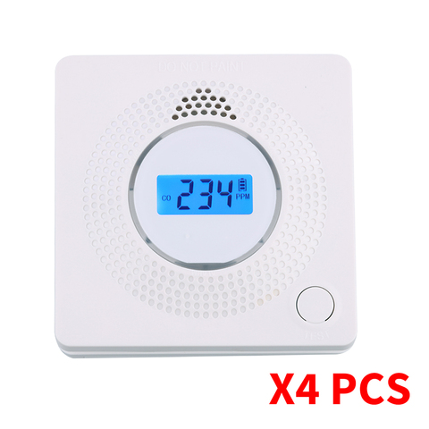 CPVAN Smart Carbon Monoxide Alarm 10 Years Battery Life 85dB Siren Sound High Sensitive Independent CO Alarm Sensor Detector ► Photo 1/6