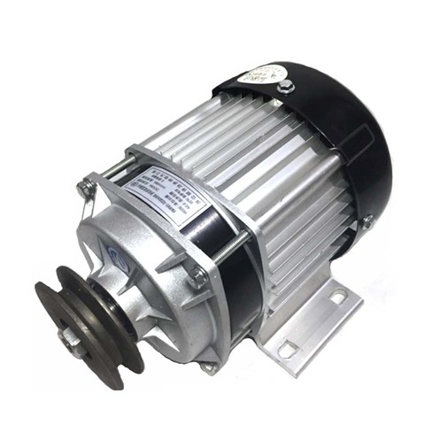 350W 500w 650W 750W DC 48V / 60v  belt pulley brushless DC motor, electric bicycle motor, BLDC. BM1418ZXF ► Photo 1/5