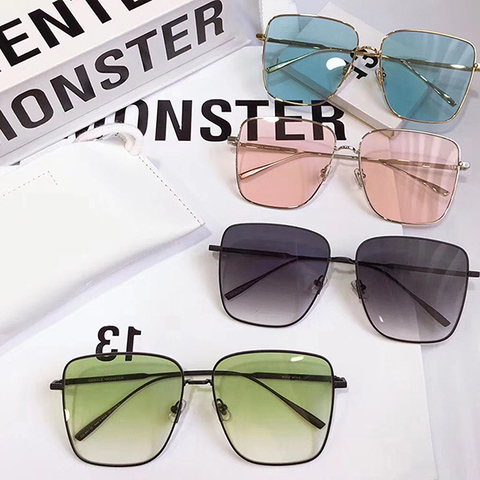 New Luxury Brand Gentle Design WIND WIND Square titanium Sunglasses Women Men Vintage Gradient SunGlasses Optical Glassese UV400 ► Photo 1/6
