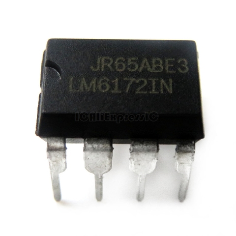1pcs/lot LM6172IN DIP-8 LM6172 High speed operational amplifier Dual High Speed, Low Pwr Amp new original In Stock ► Photo 1/1
