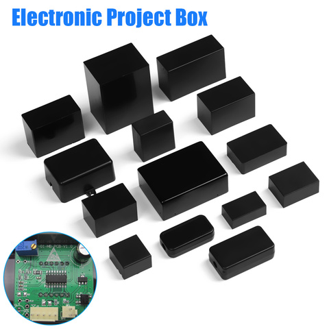 Black ABS Plastic Project Box Storage Case Enclosure Boxes Waterproof DIY Housing Instrument Case Electronic Supplies ► Photo 1/6