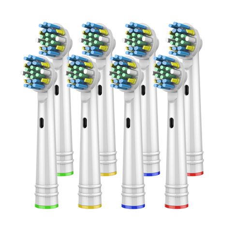 8pcs Oral B toothbrush replacement head Oral B toothbrush tooth hygiene vitality  victory EB25-P ► Photo 1/6