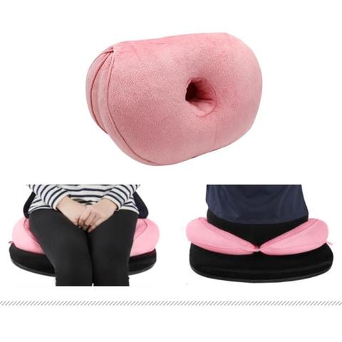 2 in 1 Multifunctional Dual Comfort Cushion Memory Foam Hip Lift Seat Cushion Beautiful Butt Latex Seat Cushion Car Seat Support ► Photo 1/6