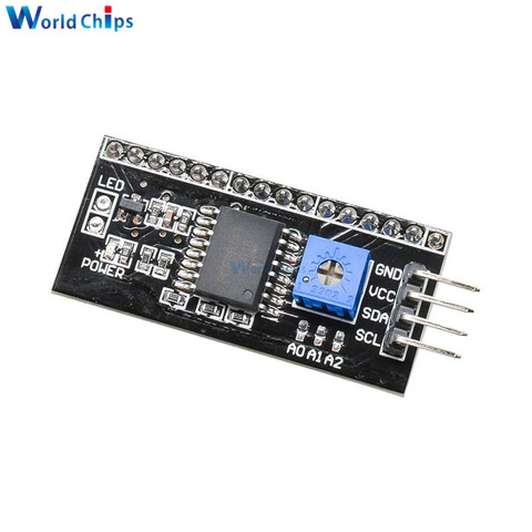 IIC I2C TWI SPI Serial Interface Board Port For Arduino 1602 2004 LCD LCD1602 Adapter Plate LCD Adapter Converter Module DIY KIT ► Photo 1/6