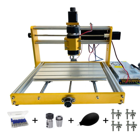 CNC 3018 Upgrade Laser Engraving Machine 3018 Plus 300W/500W Spindle GRBL Control PCB Milling Machine CNC Machine for Metal ► Photo 1/6