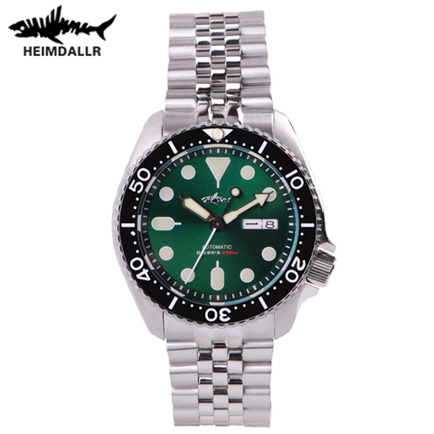 HEIMDALLR Men's SKX007 Dive Watch Sapphire Ceramic Bezel 200M Water Resistance Japan NH36A Automatic Movement Mechanical Watches ► Photo 1/6