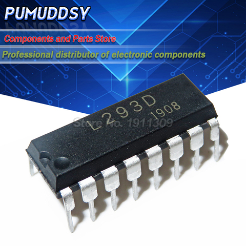 5pcs/lot L293D L293 DIP stepper motor driver chip New Original Free Shipping IC ► Photo 1/1