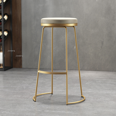 Nordic Simple Bar Stools Modern Creative Bar Chairs European High Stool American Fashion Bar Stool Leisure High Chair Furniture ► Photo 1/1