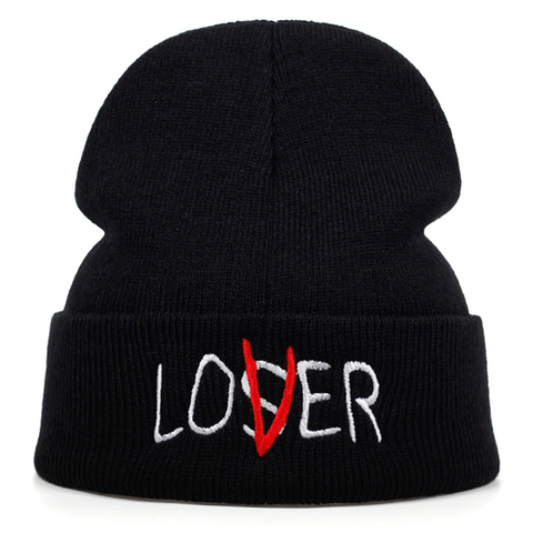 Brand loser embroidery Winter Hat For Men Skullies Beanies Women Fashion Warm Cap Unisex Elasticity Knit Beanie Hats ► Photo 1/6