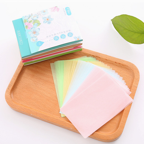 100Pcs/Set Face Oil Blotting Paper Protable Matting Face Wipes Facial Cleanser Oil Control Oil-absorbing Face Cleaning Tools New ► Photo 1/6