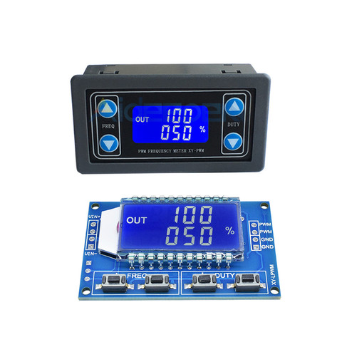 LCD Digital Signal Generator PWM Adjustable Pulse Frequency Duty Ratio Module 1Hz-150Khz PWM Board Module for MCU motor driver ► Photo 1/6