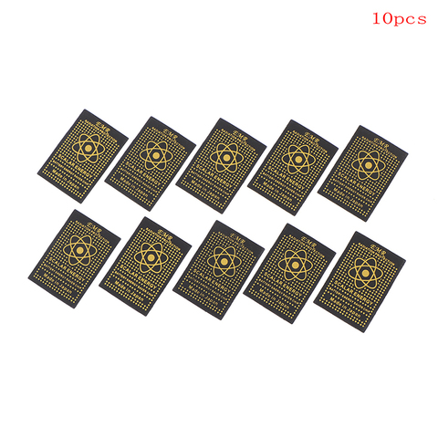 10pcs EMR scalar energy phone sticker anti radiation chip shield keep health ► Photo 1/6