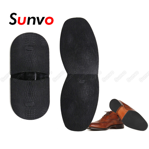 Rubber Soles for Shoes Repair for Men Leather Shoe Sole Anti Slip Ground Grip Half Outsoles Replacement DIY Forefoot Heel Pads ► Photo 1/6