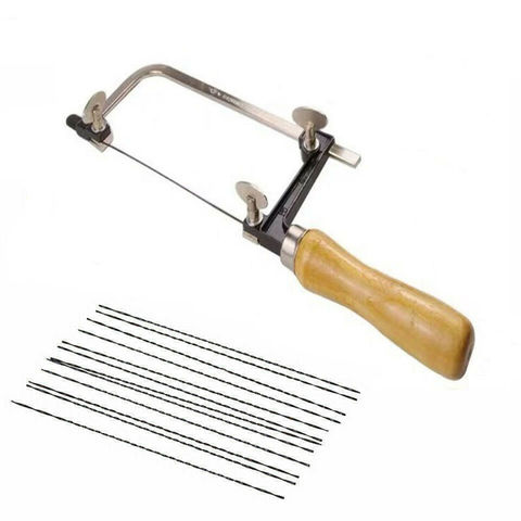 Professional Adjustable Saw Bow Wooden Handle Of Jewelry Saw Frame Hand Tools Jeweler'S Saw Frame ► Photo 1/3
